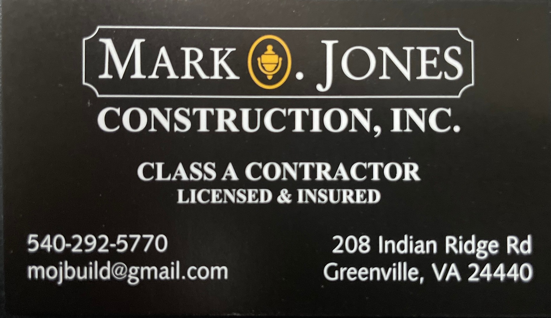 Mark O Jones Construction Inc.